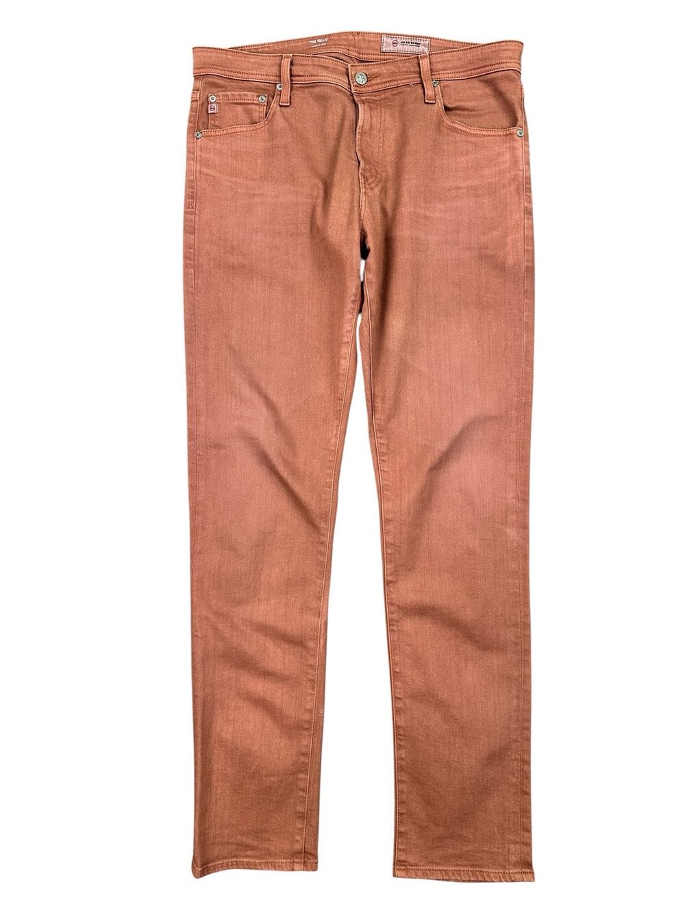 AG Tellis Modern Slim AG-ED Denim Jeans Adobe Clay — Size 33R